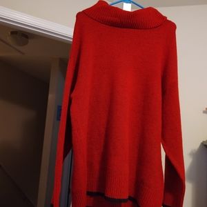 Brand new soft red sweater with tags